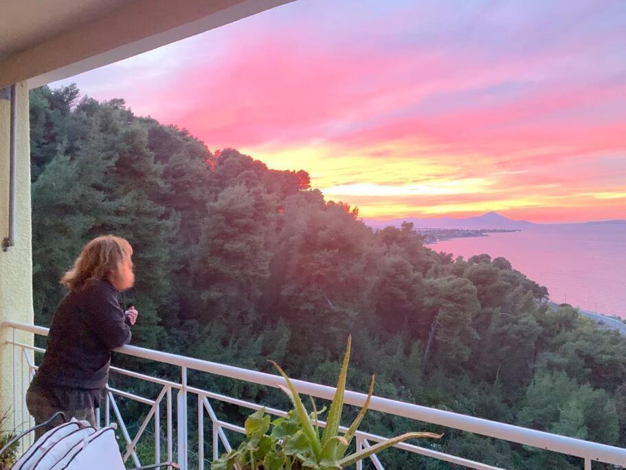 Amfiteatrico Sea View - Kalamos Attiki Markopoulon Oropou Exterior foto